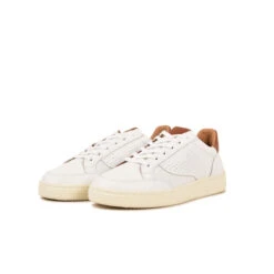 Pataugas BASALT/VTG H2H BLANC/CAMEL -Magasin De Chaussures Parfait 628055 908 BASKET HOMME BASALT VT H2H BLANC CAMEL 5