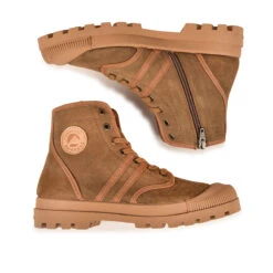 Pataugas AUTHENTIQUE ZIP/SSH F4H CAMEL -Magasin De Chaussures Parfait 628177 BOOTS FEMME OG ZIPS SSH F4H CAMEL 6web