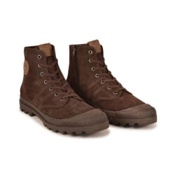 Pataugas AUTHENTIQUE M/ZIPS H4H CHOCOLAT -Magasin De Chaussures Parfait 628190 BOOTS HOMME OG M ZIPS H4H CHOCOLAT 5WEB