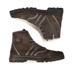 Pataugas AUTHENTIQUE M/ZIPS H4H GRIS/NOIR -Magasin De Chaussures Parfait 628190 BOOTS HOMME OG M ZIPS H4H GRIS 6WEB