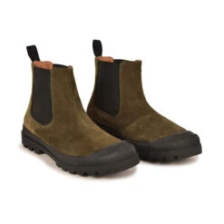 Pataugas AUTHENTIQUE C/S F4H KAKI -Magasin De Chaussures Parfait 628191 BOOTS FEMME OG C S F4H KAKI 4WEB