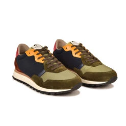 Pataugas ASTATE/MIX H4H KAKI -Magasin De Chaussures Parfait 628212 BASKET HOMME ASTATE H4H MIX KAKI 3