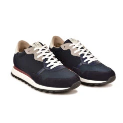 Pataugas ASTATE/MIX H4H MARINE -Magasin De Chaussures Parfait 628212 BASKET HOMME ASTATE H4H MIX MARINE 4