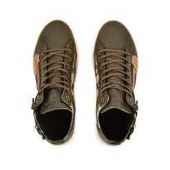 Pataugas PALME/WT F4H KAKI -Magasin De Chaussures Parfait 628274 BASKET FEMME PALME WT KAKI 6