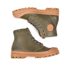 Pataugas AUTHENTIQUE M/G F4H KAKI -Magasin De Chaussures Parfait 628300 BOOTS FEMME AUTHENTIQUE M G F4H KAKI 6