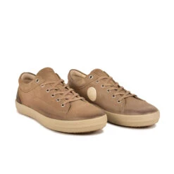 Pataugas NEW CARL/SG H4H TAUPE -Magasin De Chaussures Parfait 628302 BASKET HOMME NEW CARL SG H4H TAUPE 4