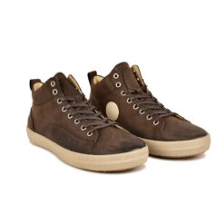 Pataugas NEW CARLO/W H4H CHOCOLAT -Magasin De Chaussures Parfait 628305 BASKET HOMME NEW CARLO W H4H CHOCO 3