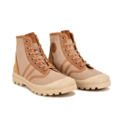 Pataugas AUTHENTIQUE M/MIXTC F4H BEIGE -Magasin De Chaussures Parfait 628318 BOOTS FEMME OG M MIXTC F4H BEIGE 4