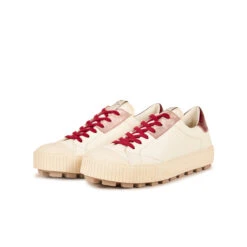 Pataugas ARAN/MIX F4H OFFWHITE/BORDEAUX -Magasin De Chaussures Parfait ARANMIXF2HOFFWHITEBORDEAUX6282069785