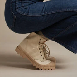 Pataugas AUTHENTIQUE/T F4G ECRU -Magasin De Chaussures Parfait AUTHENTIQUETF4GECRU