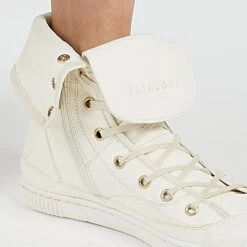 Pataugas AYZA F4G BLANC -Magasin De Chaussures Parfait AYZAF4GOFFWHITE2