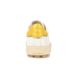 Pataugas ARAN/MIX F2H BLANC/JAUNE -Magasin De Chaussures Parfait BASKET FEMME ARAN MIX F2H BLANC JAUNE 7