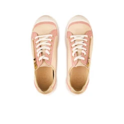 Pataugas BAHIA/SME F2H NUDE/DORE -Magasin De Chaussures Parfait BASKET FEMME BAHIA SME F2H NUDE DORE 628048 948 6