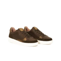 Pataugas BASALTE/SNME F4I KAKI -Magasin De Chaussures Parfait BASKET FEMME BASALT SNME F2H KAKI 628053 554 4