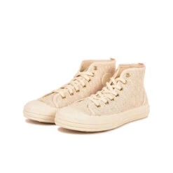 Pataugas ETCHE M/BCL F2I ECRU -Magasin De Chaussures Parfait BASKET FEMME ETCHE M BCL F2I ECRU 628365 103 5