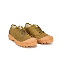 Pataugas AUTHENTIQUE L/T F2H VERT MILITAIRE -Magasin De Chaussures Parfait BASKET FEMME OG L T F2H VERT MILITAIRE 4