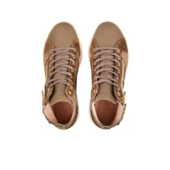 Pataugas PALME/MIX F4H TAUPE 11 Pataugas PALME/MIX F4H TAUPE -Magasin De Chaussures Parfait BASKET FEMME PALME MIX F4H TAUPE 628270 154 6