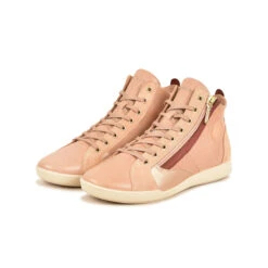 Pataugas PALME/MIXGL F4I BLUSH -Magasin De Chaussures Parfait BASKET FEMME PALME MIXGL F4I BLUSH 628457 310 4
