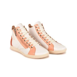 Pataugas PALME/PER F2I ABRICOT -Magasin De Chaussures Parfait BASKET FEMME PALME PER F2I ABRICOT 628402 252 4