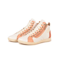 Pataugas PALME/PER F2I ABRICOT -Magasin De Chaussures Parfait BASKET FEMME PALME PER F2I ABRICOT 628402 252 5