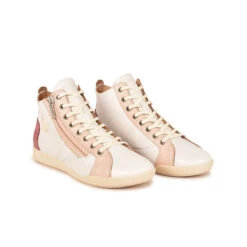 Pataugas PALME/PER F2I ROSE -Magasin De Chaussures Parfait BASKET FEMME PALME PER F2I ROSE 628402 300 4