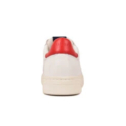 Pataugas BASALTE/N H2H BLANC/ROUGE -Magasin De Chaussures Parfait BASKET HOMME BASALT N F2H BLANC ROUGE 7