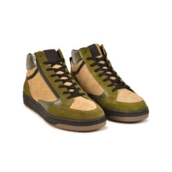 Pataugas BASALTE M/ZMIX H4I TAUPE 10 Pataugas BASALTE M/ZMIX H4I TAUPE -Magasin De Chaussures Parfait BASKET HOMME BASALT ZMIX H4I TAUPE 628472 154 4