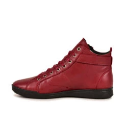 Pataugas PALME F4G ROUGE -Magasin De Chaussures Parfait BASKETHAUTEFEMMEPALMEF4GSANGRIA3