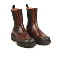 Pataugas AINOA CH/GR F4I CARAMEL -Magasin De Chaussures Parfait BOOTS FEMME AINOA CH GR F4I CARAMEL 628454 753 4