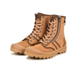 Pataugas AUTHENTIQUE H/ZIPSS F4I CAMEL -Magasin De Chaussures Parfait BOOTS FEMME OG H ZIPSS F4I CAMEL 628499 751 5