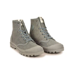 Pataugas AUTHENTIQUE M/TDLV F2I VERT DE GRIS -Magasin De Chaussures Parfait BOOTS FEMME OG M TDLV F2I VERT DE GRIS 628337 305 4