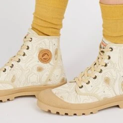 Pataugas AUTHENTIQUE M/TOPO F2I BEIGE -Magasin De Chaussures Parfait BOOTS FEMME OG M TOPO F2I BEIGE 628340 150 Porte 2