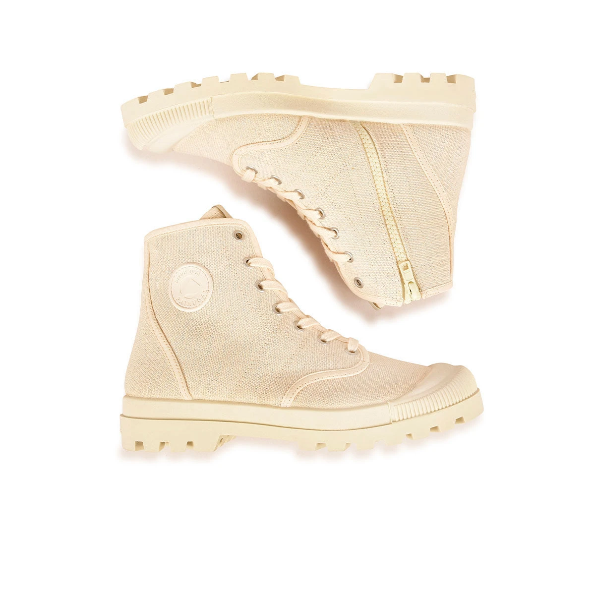 Pataugas AUTHENTIQUE M/ZIPTI F2I ECRU 5 Pataugas AUTHENTIQUE M/ZIPTI F2I ECRU – Image 5