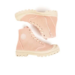 Pataugas AUTHENTIQUE M/ZIPTI F2I ROSE -Magasin De Chaussures Parfait BOOTS FEMME OG MID ZIP ROSE PALE 628347 300 6
