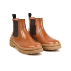 Pataugas VITUS/N F4H CAMEL -Magasin De Chaussures Parfait BOOTS FEMME VITUS N F4H CAMEL 628277 751 4