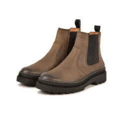 Pataugas VITUS/WL F4I TAUPE -Magasin De Chaussures Parfait BOOTS FEMME VITUS WL TAUPE 1628528 154 5