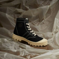 Pataugas AUTHENTIQUE/T F4G NOIR/MARFIL -Magasin De Chaussures Parfait F Authentique T Noir Marfil