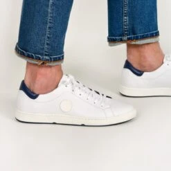 Pataugas JAYO H2G BLANC/MARINE -Magasin De Chaussures Parfait JAYO H2G BLANC MARINE WEB