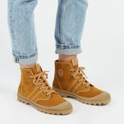 Pataugas AUTHENTIQUE/S H4G OCRE -Magasin De Chaussures Parfait OGSH4GOCRE1