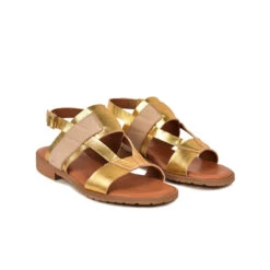 Pataugas RIA/MIX F2H DORE -Magasin De Chaussures Parfait SANDALE FEMME RIA MIX F2H DORE 4 c75d41e0 19e8 48ba b3f2 060df28e24cd