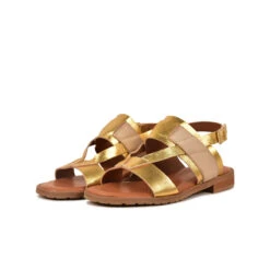 Pataugas RIA/MIX F2H DORE -Magasin De Chaussures Parfait SANDALE FEMME RIA MIX F2H DORE 5 8156670e 852b 4224 b640 378fafdfd800