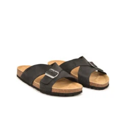 Pataugas LUDO/MIX H2I NOIR -Magasin De Chaussures Parfait SANDALE HOMME LUDO MIX H2I NOIR 628533 850 4